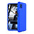 Custodia Plastica Rigida Cover Opaca Fronte e Retro 360 Gradi per Huawei P40 Lite Blu