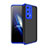 Custodia Plastica Rigida Cover Opaca Fronte e Retro 360 Gradi per Huawei P40 Pro+ Plus Blu e Nero