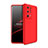Custodia Plastica Rigida Cover Opaca Fronte e Retro 360 Gradi per Huawei P40 Pro+ Plus Rosso