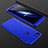 Custodia Plastica Rigida Cover Opaca Fronte e Retro 360 Gradi per OnePlus 5T A5010 Blu