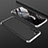 Custodia Plastica Rigida Cover Opaca Fronte e Retro 360 Gradi per OnePlus Nord