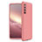 Custodia Plastica Rigida Cover Opaca Fronte e Retro 360 Gradi per Oppo Reno4 Pro 4G Oro Rosa