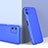 Custodia Plastica Rigida Cover Opaca Fronte e Retro 360 Gradi per Realme C11 Blu