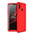 Custodia Plastica Rigida Cover Opaca Fronte e Retro 360 Gradi per Samsung Galaxy A20s Rosso