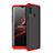 Custodia Plastica Rigida Cover Opaca Fronte e Retro 360 Gradi per Samsung Galaxy A20s Rosso e Nero