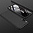 Custodia Plastica Rigida Cover Opaca Fronte e Retro 360 Gradi per Samsung Galaxy A50 Nero