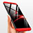 Custodia Plastica Rigida Cover Opaca Fronte e Retro 360 Gradi per Samsung Galaxy A6 Plus