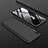 Custodia Plastica Rigida Cover Opaca Fronte e Retro 360 Gradi per Samsung Galaxy A70 Nero