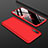 Custodia Plastica Rigida Cover Opaca Fronte e Retro 360 Gradi per Samsung Galaxy A70 Rosso