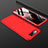 Custodia Plastica Rigida Cover Opaca Fronte e Retro 360 Gradi per Samsung Galaxy A80 Rosso