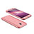 Custodia Plastica Rigida Cover Opaca Fronte e Retro 360 Gradi per Samsung Galaxy J7 Pro Oro Rosa