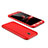 Custodia Plastica Rigida Cover Opaca Fronte e Retro 360 Gradi per Samsung Galaxy J7 Pro Rosso