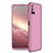 Custodia Plastica Rigida Cover Opaca Fronte e Retro 360 Gradi per Samsung Galaxy M51 Oro Rosa