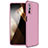 Custodia Plastica Rigida Cover Opaca Fronte e Retro 360 Gradi per Samsung Galaxy M52 5G Oro Rosa