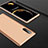 Custodia Plastica Rigida Cover Opaca Fronte e Retro 360 Gradi per Samsung Galaxy Note 10 5G Oro