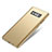 Custodia Plastica Rigida Cover Opaca Fronte e Retro 360 Gradi per Samsung Galaxy Note 8 Oro