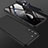 Custodia Plastica Rigida Cover Opaca Fronte e Retro 360 Gradi per Samsung Galaxy S21 5G Nero