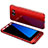 Custodia Plastica Rigida Cover Opaca Fronte e Retro 360 Gradi per Samsung Galaxy S7 Edge G935F Rosso