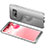 Custodia Plastica Rigida Cover Opaca Fronte e Retro 360 Gradi per Samsung Galaxy S8 Plus Argento