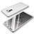 Custodia Plastica Rigida Cover Opaca Fronte e Retro 360 Gradi per Samsung Galaxy S9 Plus Argento