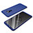 Custodia Plastica Rigida Cover Opaca Fronte e Retro 360 Gradi per Samsung Galaxy S9 Plus Blu