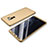 Custodia Plastica Rigida Cover Opaca Fronte e Retro 360 Gradi per Samsung Galaxy S9 Plus Oro