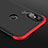 Custodia Plastica Rigida Cover Opaca Fronte e Retro 360 Gradi per Xiaomi Mi 6X