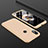 Custodia Plastica Rigida Cover Opaca Fronte e Retro 360 Gradi per Xiaomi Mi 6X Oro