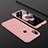 Custodia Plastica Rigida Cover Opaca Fronte e Retro 360 Gradi per Xiaomi Mi 6X Oro Rosa