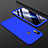 Custodia Plastica Rigida Cover Opaca Fronte e Retro 360 Gradi per Xiaomi Mi 8 Blu
