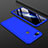 Custodia Plastica Rigida Cover Opaca Fronte e Retro 360 Gradi per Xiaomi Mi 8 Lite Blu
