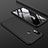 Custodia Plastica Rigida Cover Opaca Fronte e Retro 360 Gradi per Xiaomi Mi 8 Nero