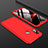 Custodia Plastica Rigida Cover Opaca Fronte e Retro 360 Gradi per Xiaomi Mi A2 Lite Rosso