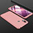 Custodia Plastica Rigida Cover Opaca Fronte e Retro 360 Gradi per Xiaomi Mi Max 3 Oro Rosa