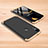 Custodia Plastica Rigida Cover Opaca Fronte e Retro 360 Gradi per Xiaomi Mi Play 4G Oro e Nero