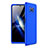 Custodia Plastica Rigida Cover Opaca Fronte e Retro 360 Gradi per Xiaomi Poco X3 NFC Blu