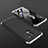 Custodia Plastica Rigida Cover Opaca Fronte e Retro 360 Gradi per Xiaomi Pocophone F1 Argento