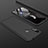 Custodia Plastica Rigida Cover Opaca Fronte e Retro 360 Gradi per Xiaomi Redmi 7 Nero