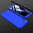 Custodia Plastica Rigida Cover Opaca Fronte e Retro 360 Gradi per Xiaomi Redmi 7A Blu