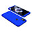 Custodia Plastica Rigida Cover Opaca Fronte e Retro 360 Gradi per Xiaomi Redmi Note 5 Blu