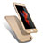 Custodia Plastica Rigida Cover Opaca Fronte e Retro 360 Gradi Q01 per Apple iPhone 6S Oro