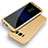 Custodia Plastica Rigida Cover Opaca Fronte e Retro 360 Gradi Q03 per Samsung Galaxy S8 Plus Oro