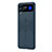 Custodia Plastica Rigida Cover Opaca H03 per Samsung Galaxy Z Flip3 5G Blu Notte