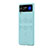 Custodia Plastica Rigida Cover Opaca H03 per Samsung Galaxy Z Flip3 5G Cielo Blu