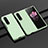 Custodia Plastica Rigida Cover Opaca H04 per Samsung Galaxy Z Fold3 5G Verde Pastello