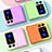 Custodia Plastica Rigida Cover Opaca H07 per Samsung Galaxy Z Fold3 5G