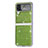 Custodia Plastica Rigida Cover Opaca L02 per Samsung Galaxy Z Flip4 5G Verde