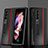 Custodia Plastica Rigida Cover Opaca L07 per Samsung Galaxy Z Fold4 5G Rosso