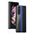 Custodia Plastica Rigida Cover Opaca L09 per Samsung Galaxy Z Fold4 5G Blu