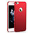 Custodia Plastica Rigida Cover Opaca M01 per Apple iPhone 6 Plus Rosso